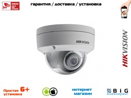 № 100047 Купить 2Мп уличная купольная IP-камера с ИК-подсветкой до 30м DS-2CD2123G0-IS Тюмень
